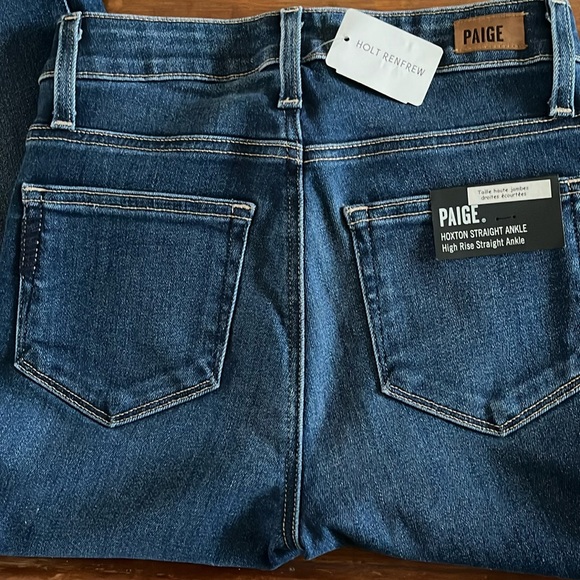NWT Paige Hoxton straight jeans - Picture 7 of 9